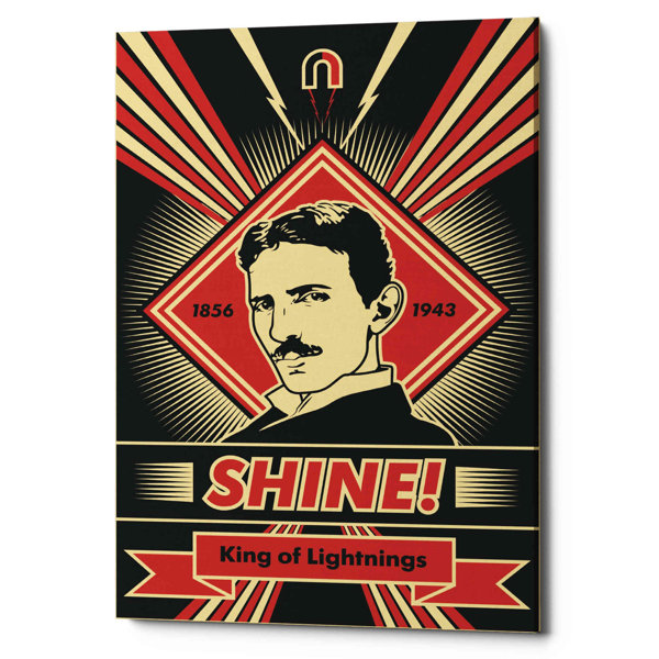Winston Porter Tesla Wrapped Canvas Graphic Art Wayfair